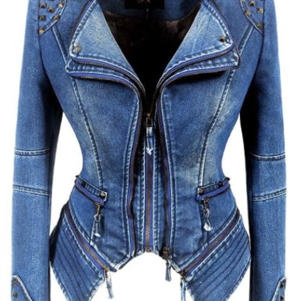 Shalang Studded Moto Jacket